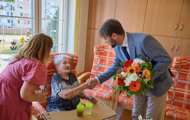 Stoletá oslavenkyně Věra Janišová