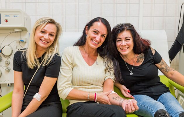 FOTO: Darovat 450 ml naděje přišlo 46 prvodárců