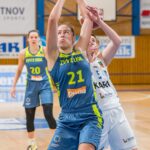 Basket, ŽBL: Trutnov - USK Praha 45:124