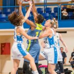 Basket, ŽBL: Trutnov - USK Praha 45:124