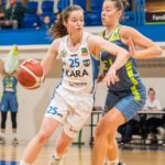 Basket, ŽBL: Trutnov - USK Praha 45:124