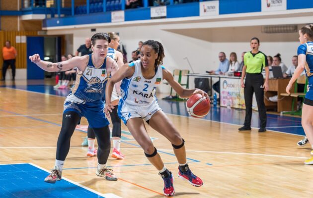Basketbal, ŽBL, Trutnov - Chomutov 75:80