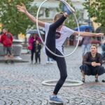 Cirk-UFF: průvod z náměstí k Uffu