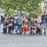 Cirk-UFF: průvod z náměstí k Uffu