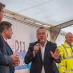 Zahájení stavby dálnice D11 u Královce