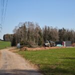 Příprava dálnice D11 u Trutnova