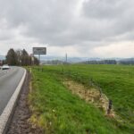 Příprava dálnice D11 u Trutnova