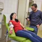 Valentýnské darování krve na trutnovské transfuzní stanici