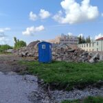 Poklepání základního kamene stavby domova pro seniory ve Vrchlabí