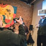 Křest knihy fotografa Bohdana Holomíčka v EPO1