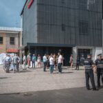 Odhalení sochy Nákup vozu v Autostylu