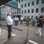 Odhalení sochy Nákup vozu v Autostylu
