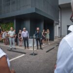 Odhalení sochy Nákup vozu v Autostylu