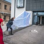Odhalení sochy Nákup vozu v Autostylu