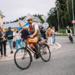 Odhalení sochy Jízda Veroniky Psotkové v Trutnově