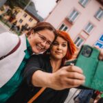 Odhalení sochy Jízda Veroniky Psotkové v Trutnově