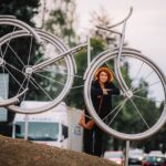 Odhalení sochy Jízda Veroniky Psotkové v Trutnově