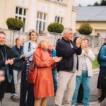 Odhalení sochy Jízda Veroniky Psotkové v Trutnově