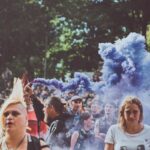 Druhý den punkového festivalu Pod Parou na Bojišti