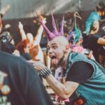 Druhý den punkového festivalu Pod Parou na Bojišti