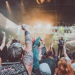 Druhý den punkového festivalu Pod Parou na Bojišti