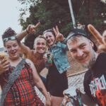 Druhý den punkového festivalu Pod Parou na Bojišti
