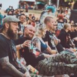 Druhý den punkového festivalu Pod Parou na Bojišti