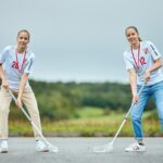 Florbalistky Radka a Simona Korbelářovy