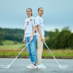 Florbalistky Radka a Simona Korbelářovy