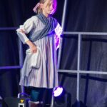 Folklorní soubor Hadářek při rozsvícení vánočního stromu v Trutnově