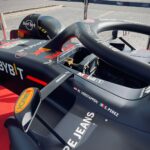 Formule 1 na parkovišti u Lidlu