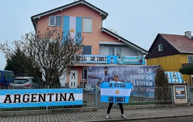 Čurby jako vášnivý fanoušek Argentiny