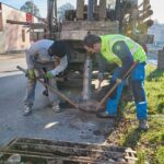 Průzkum stavu podloží na Úpském nábřeží v Trutnově