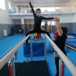 Soustředění malých gymnastů Spartaku v Poděbradech