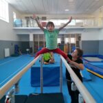 Soustředění malých gymnastů Spartaku v Poděbradech
