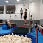 Soustředění malých gymnastů Spartaku v Poděbradech