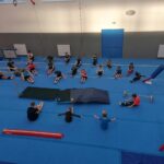 Soustředění malých gymnastů Spartaku v Poděbradech