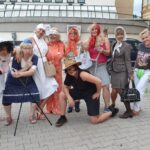 Gymnastky Spartaku Trutnov na soustředění v Hostinném