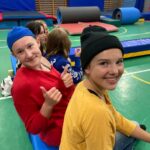 Gymnastky Spartaku Trutnov na soustředění v Hostinném