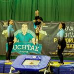 Gymnastky Spartaku Trutnova na MČR v Teamgymu v Olomouci