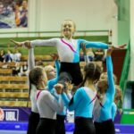 Gymnastky Spartaku Trutnova na MČR v Teamgymu v Olomouci
