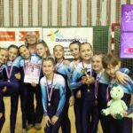 Gymnastky Spartaku Trutnova na MČR v Teamgymu v Olomouci