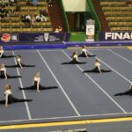 Gymnastky Spartaku Trutnova na MČR v Teamgymu v Olomouci