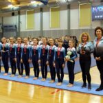 Gymnastky Spartaku na ČP TeamGymu v Kadani