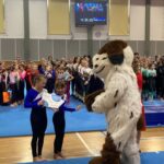 Gymnastky Spartaku Trutnov na teamgymovém poháru v Kadani