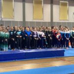 Gymnastky Spartaku Trutnov na teamgymovém poháru v Kadani