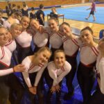Gymnastky Spartaku Trutnov na teamgymovém poháru v Kadani