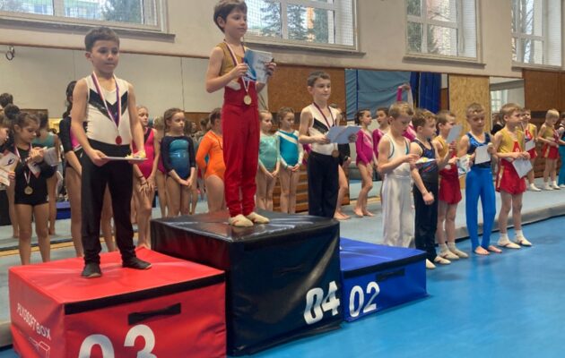 O Trautenberkův korbel a Okresní přebor ČASPV ve sportovní gymnastice