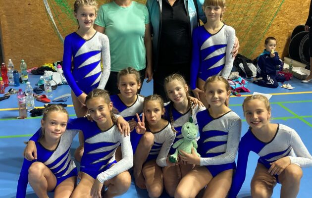 Gymnastky Spartaku na ČP TeamGymu v Příbrami