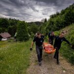 Hasiči, cvičení součinnosti v Teplicích